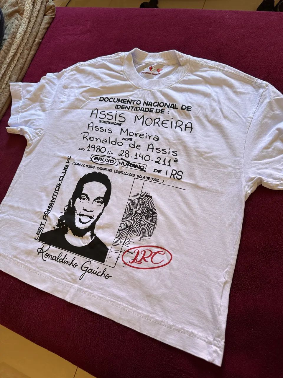 Vendo camiseta Ronaldinho LRC - Foto 3
