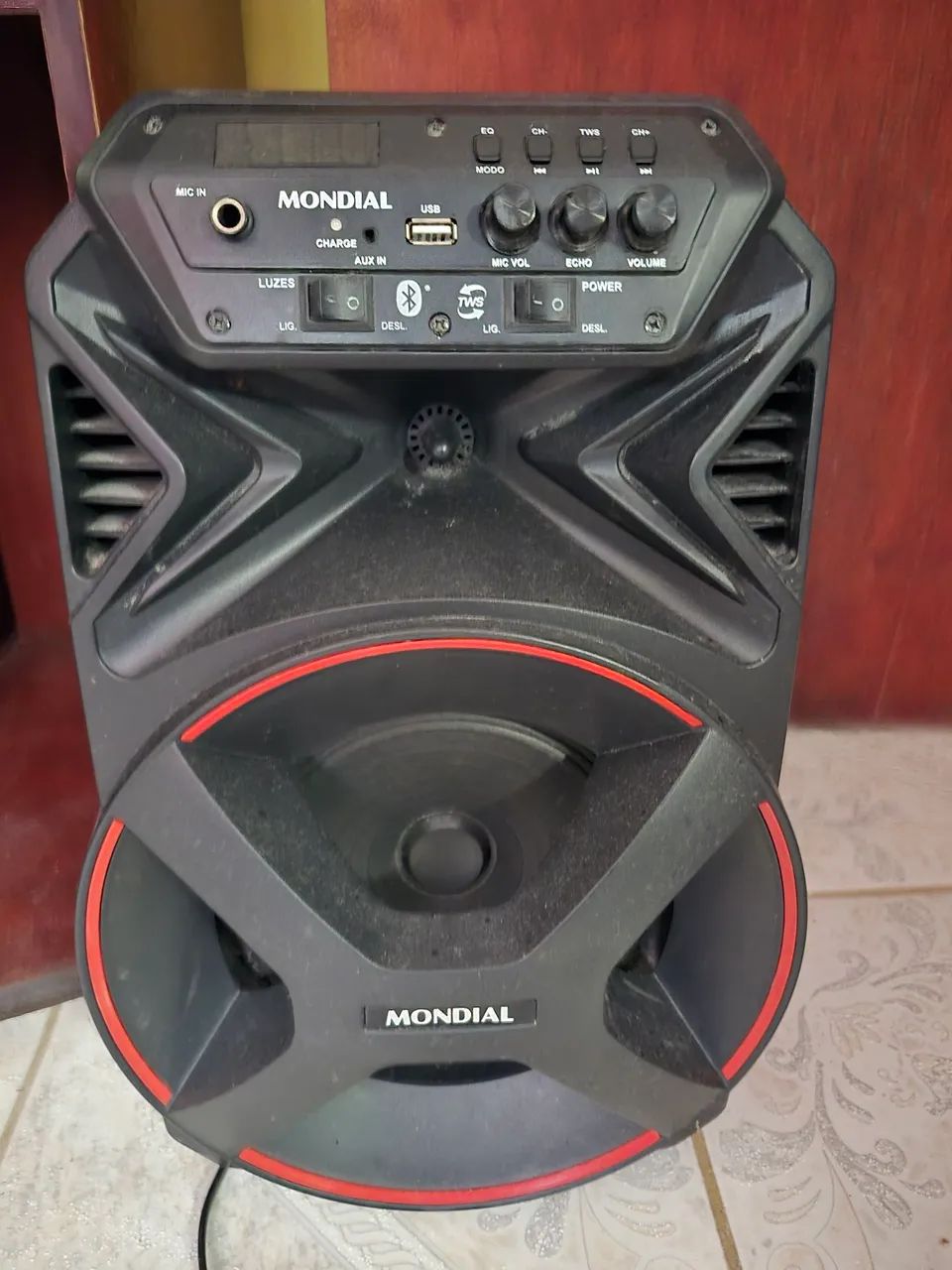 VENDE-SE CAIXA DE SOM BLUETOOTH MONDIAL - Foto 3