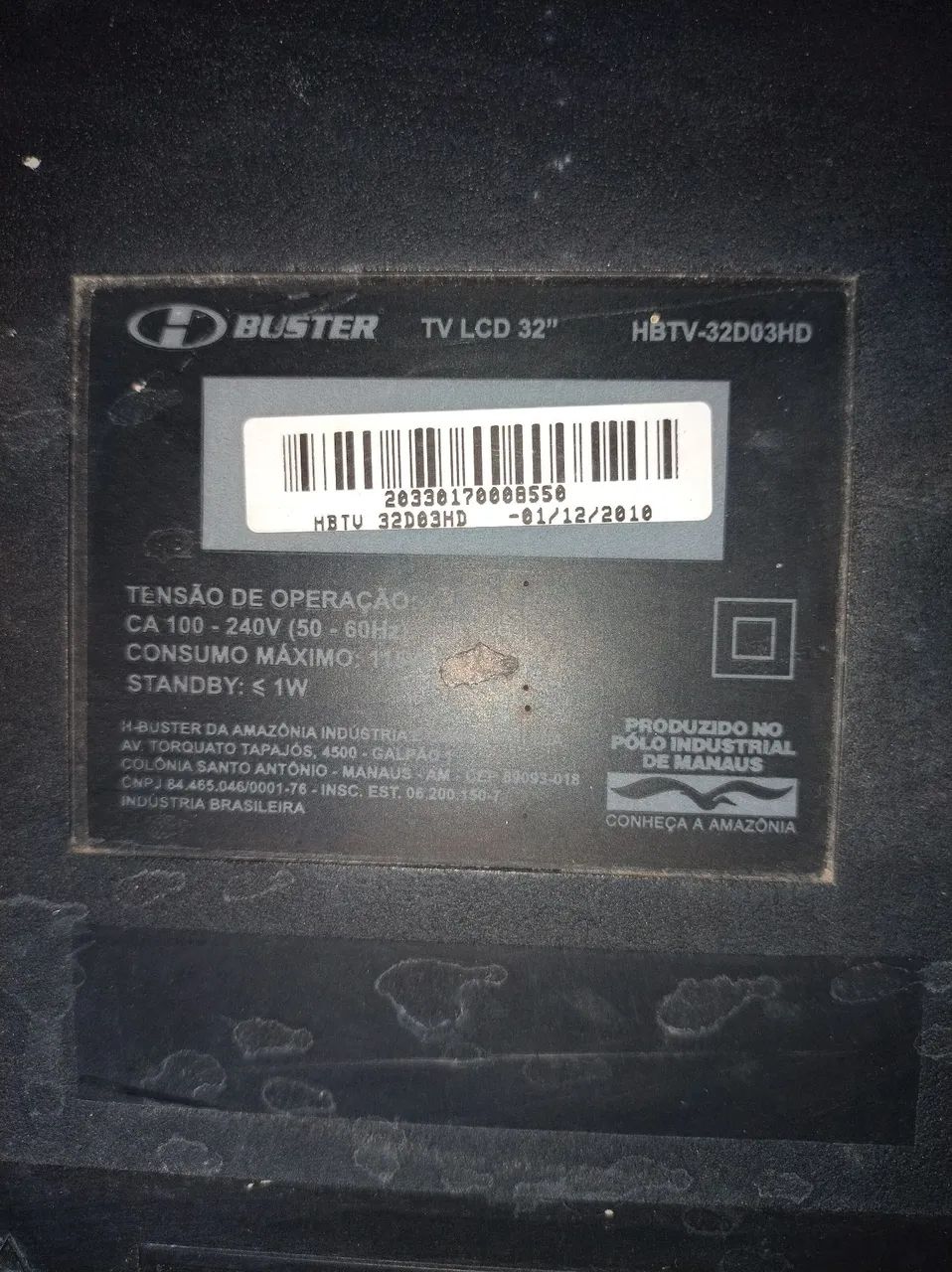 Placa para tv hbuste 