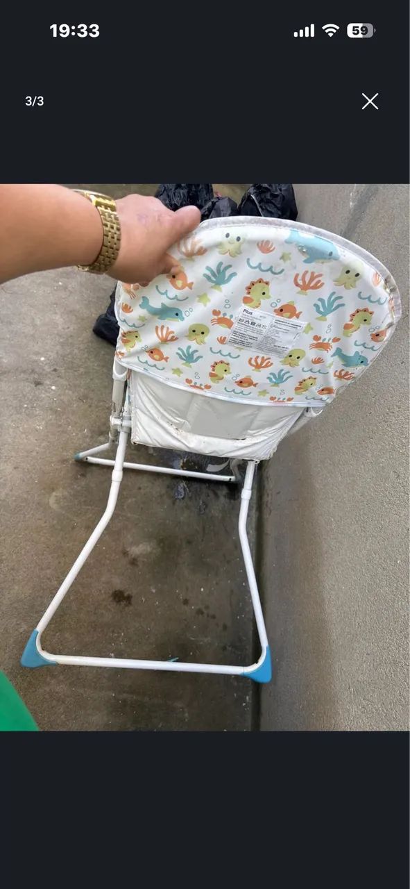 Cadeira de alimentação infantil - Foto 3