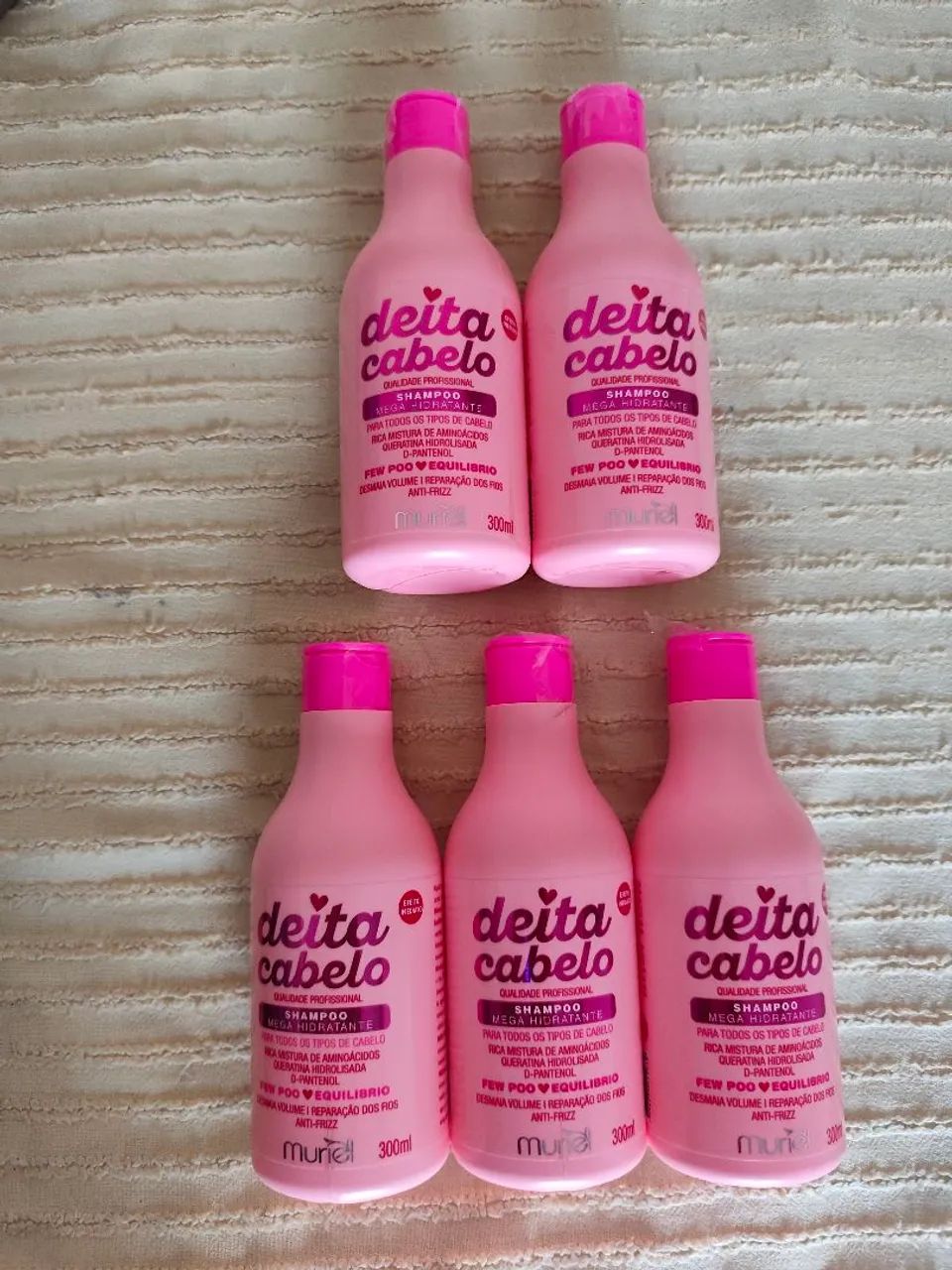 Shampoo para cabelos 300 ml novo  - Foto 4