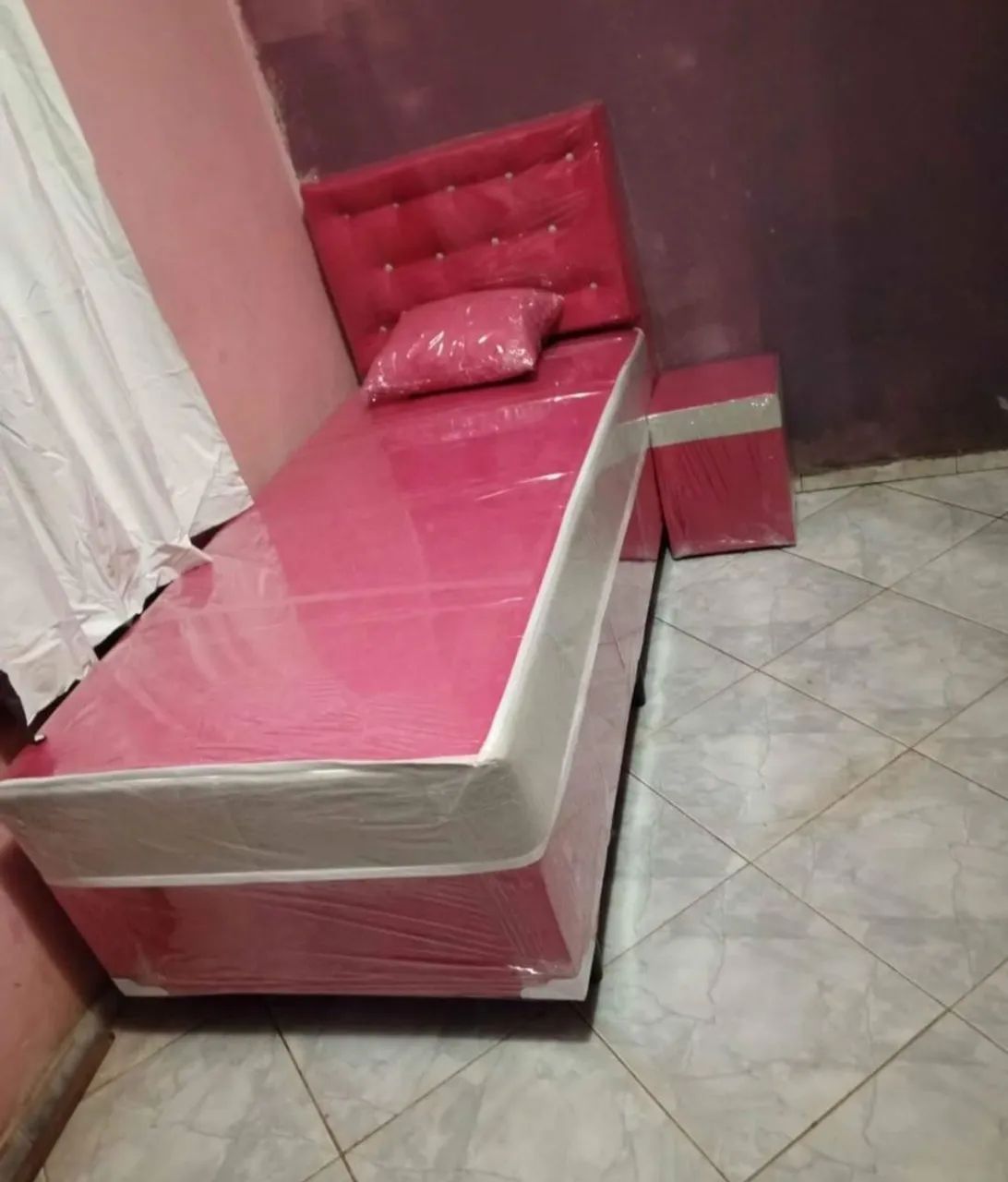Cama box solteiro, entrega grátis e garantia de 4 meses - Foto 3