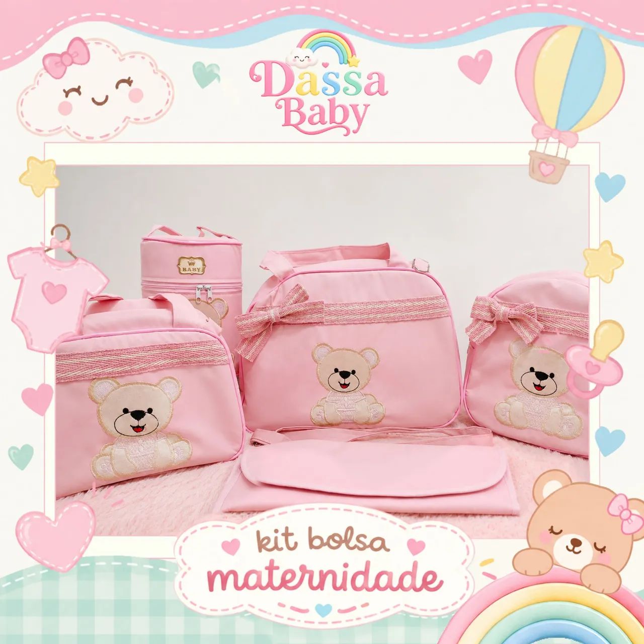 Kit bolsa maternidade