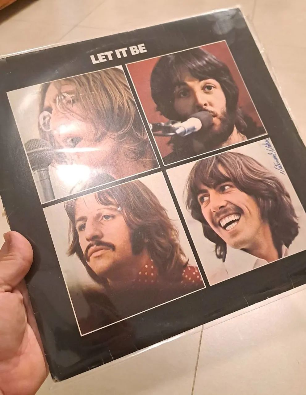 Lote com seis discos de vinil dos Beatles - Foto 5