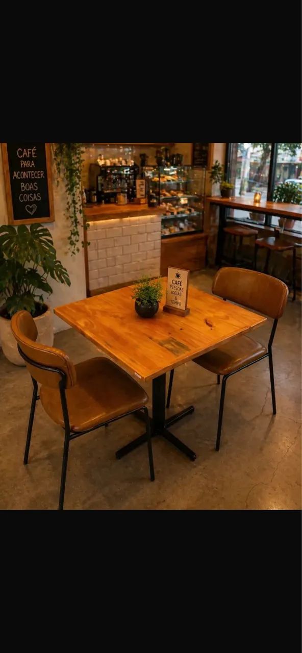 Mesas e cadeiras para restaurantes