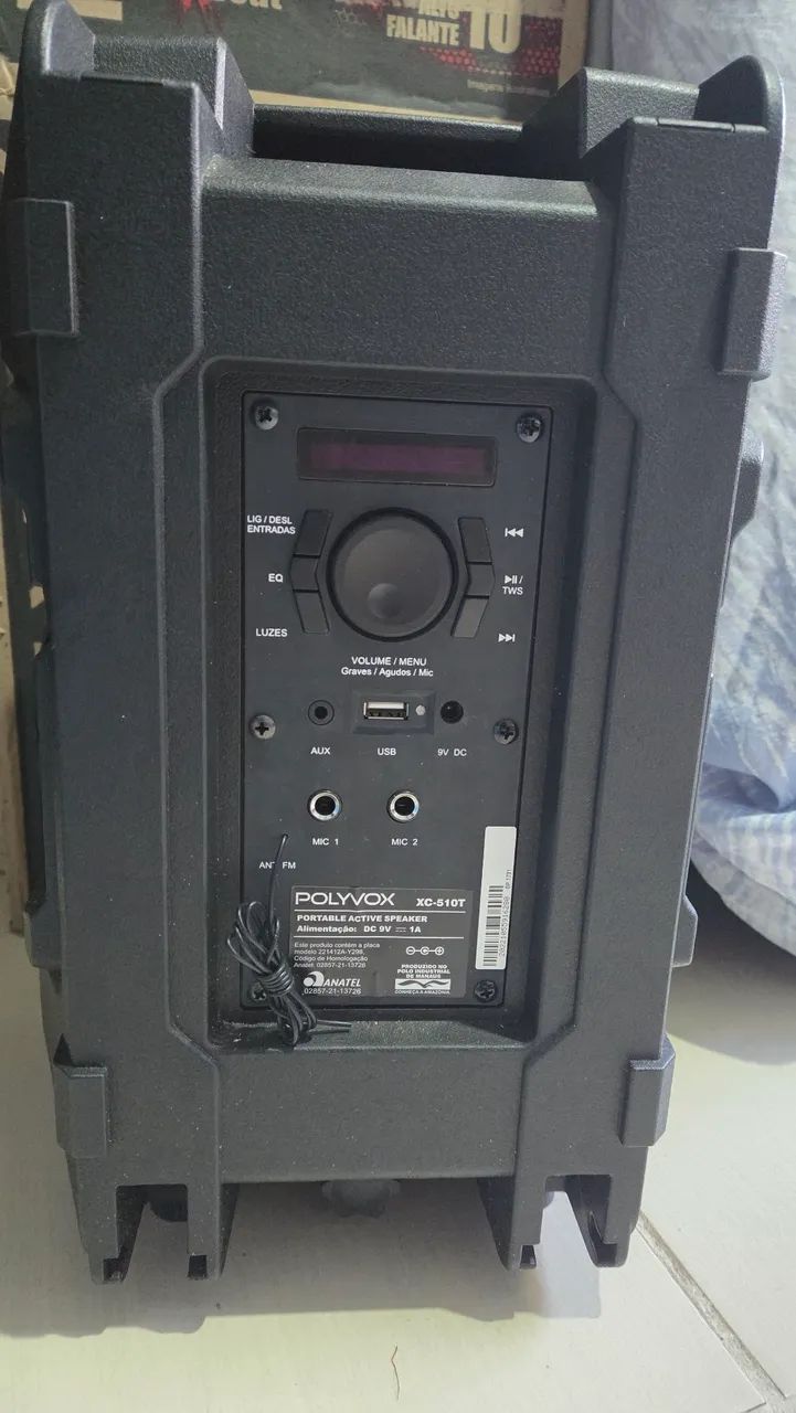 Caixa dpe som amplificadora Polyvox XC-510T TWS,  - Foto 3