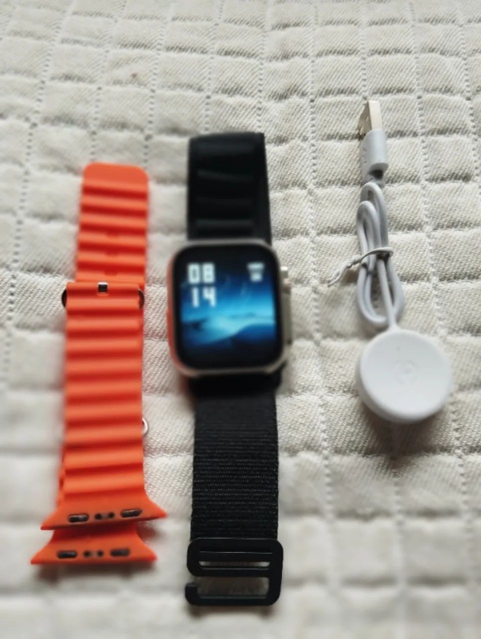 Relógio Smartwatch T800 Ultra Carregamento Wireless  - Foto 4