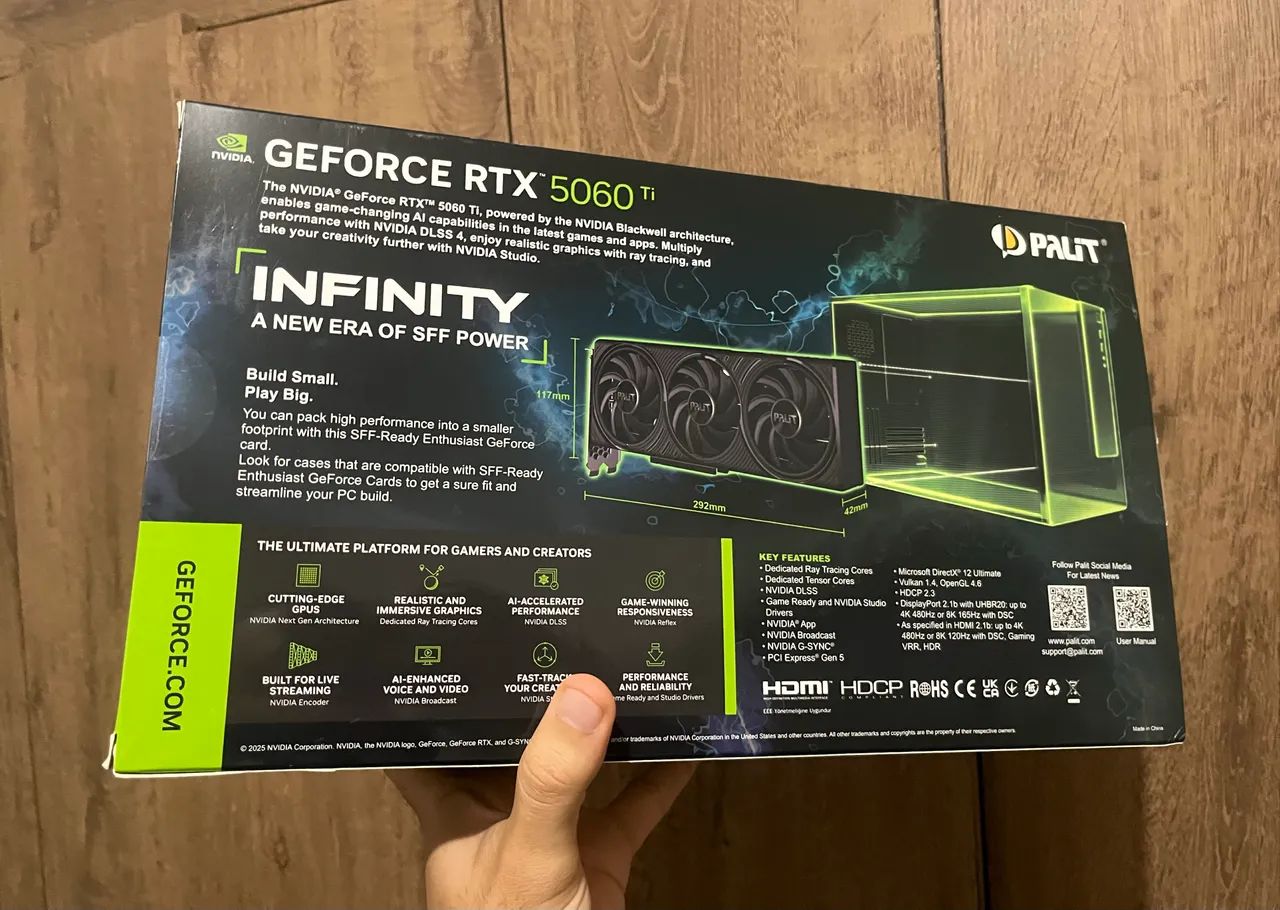 RTX 5060 TI 16 GB - AINDA NA GARANTIA - Foto 2