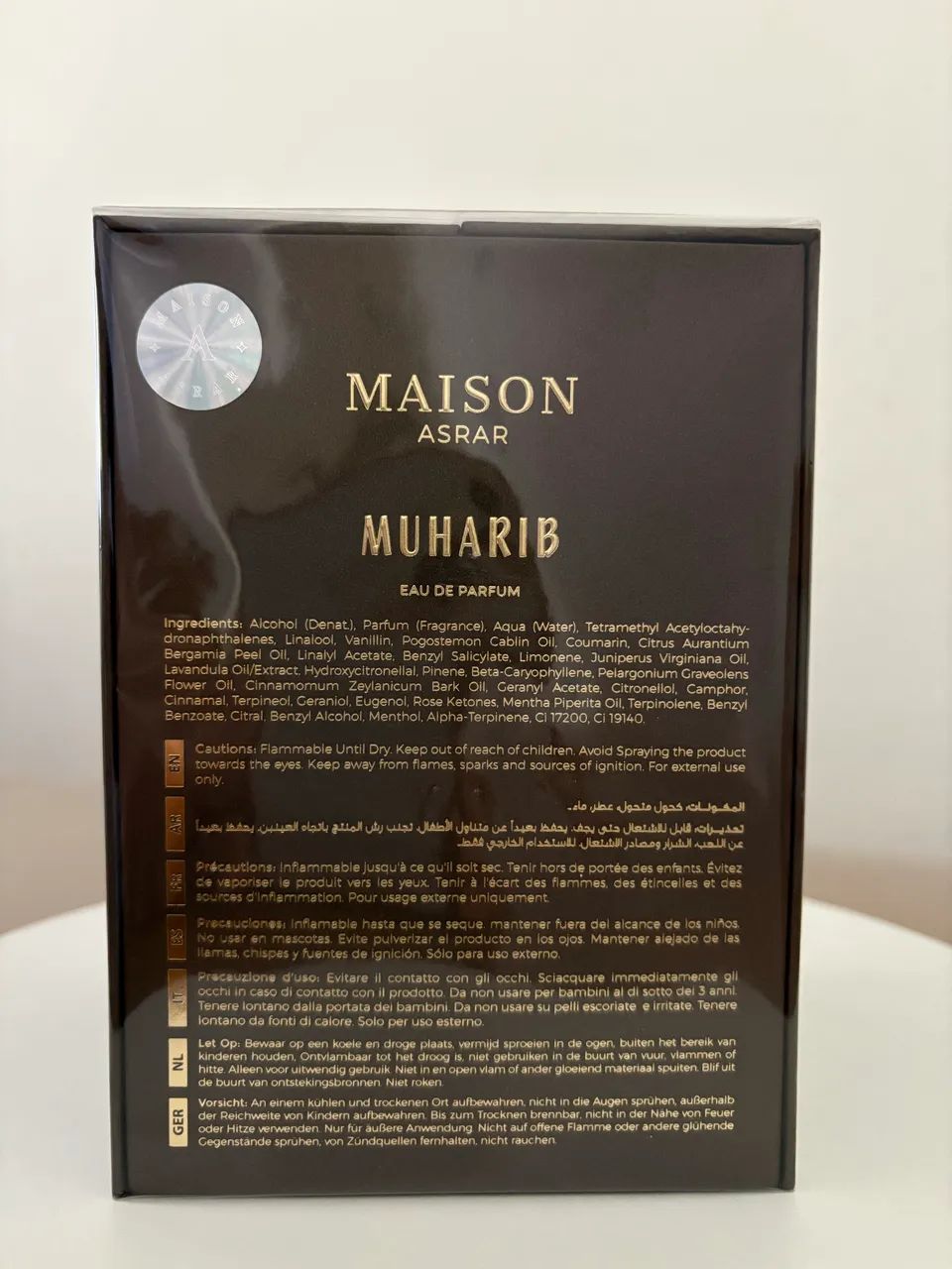 Perfume Maison Asrar Muharib - EAU de Parfum 100ml  - Foto 2