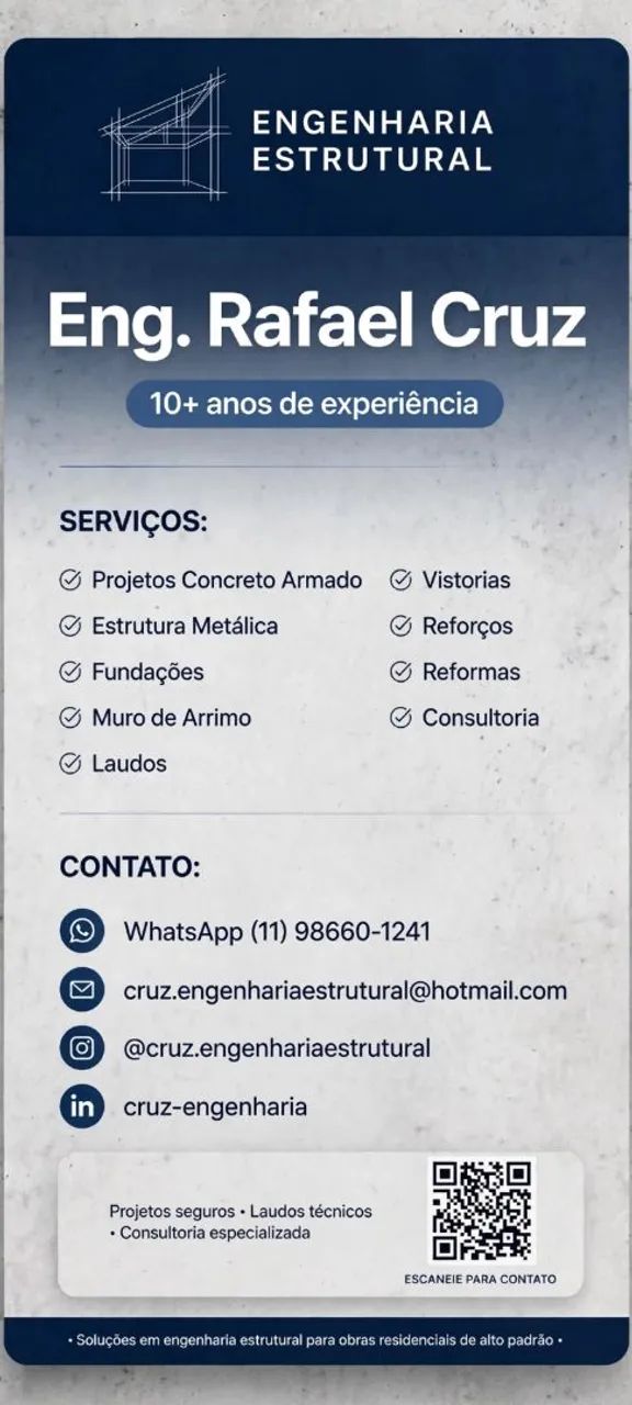 Engenheiro Estrutural/Calculista 