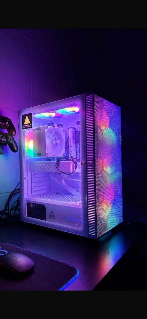 PC GAMER COMPLETO - BRANCO - pra vender rápido 