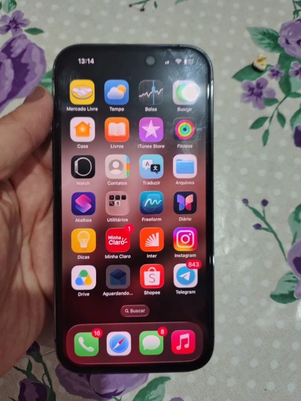 Vendo Iphone 14 pro roxo 256gb - Foto 5