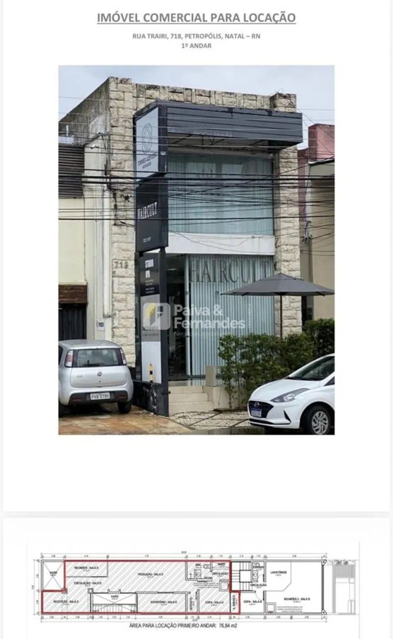 LOJA COMERCIAL - PRIMEIRO ANDAR