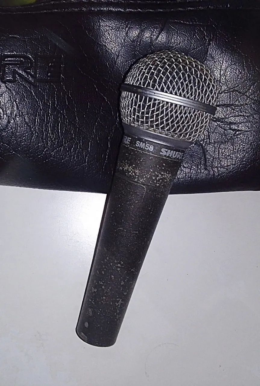 MICROFONE SHURE MS-58, R$ 570,00