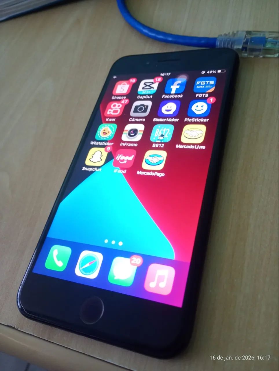 Vendo iPhone 7 plus - Foto 2