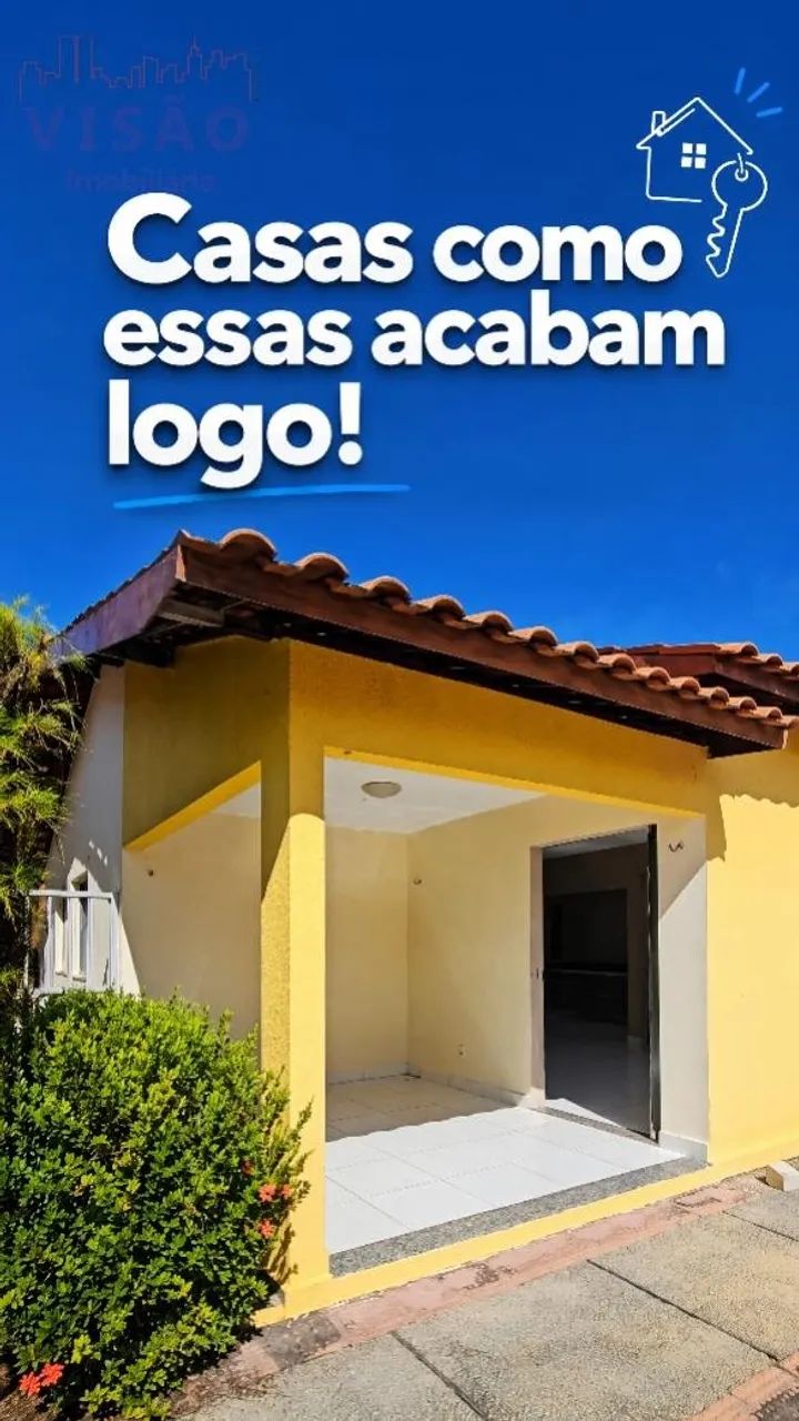 Casa no Alto do Sumaré em Mossoró | 2 Dormitórios