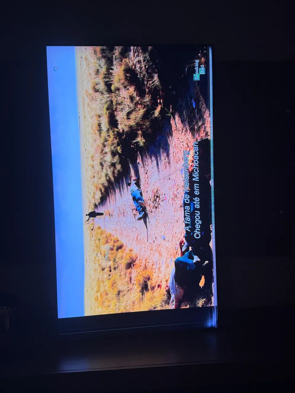 TV 55 Samsung tela com defeito  - Foto 4