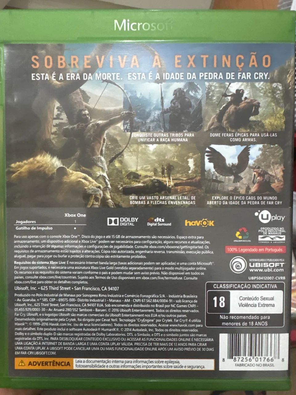 Farcry Primal Xbox One Original - Foto 2