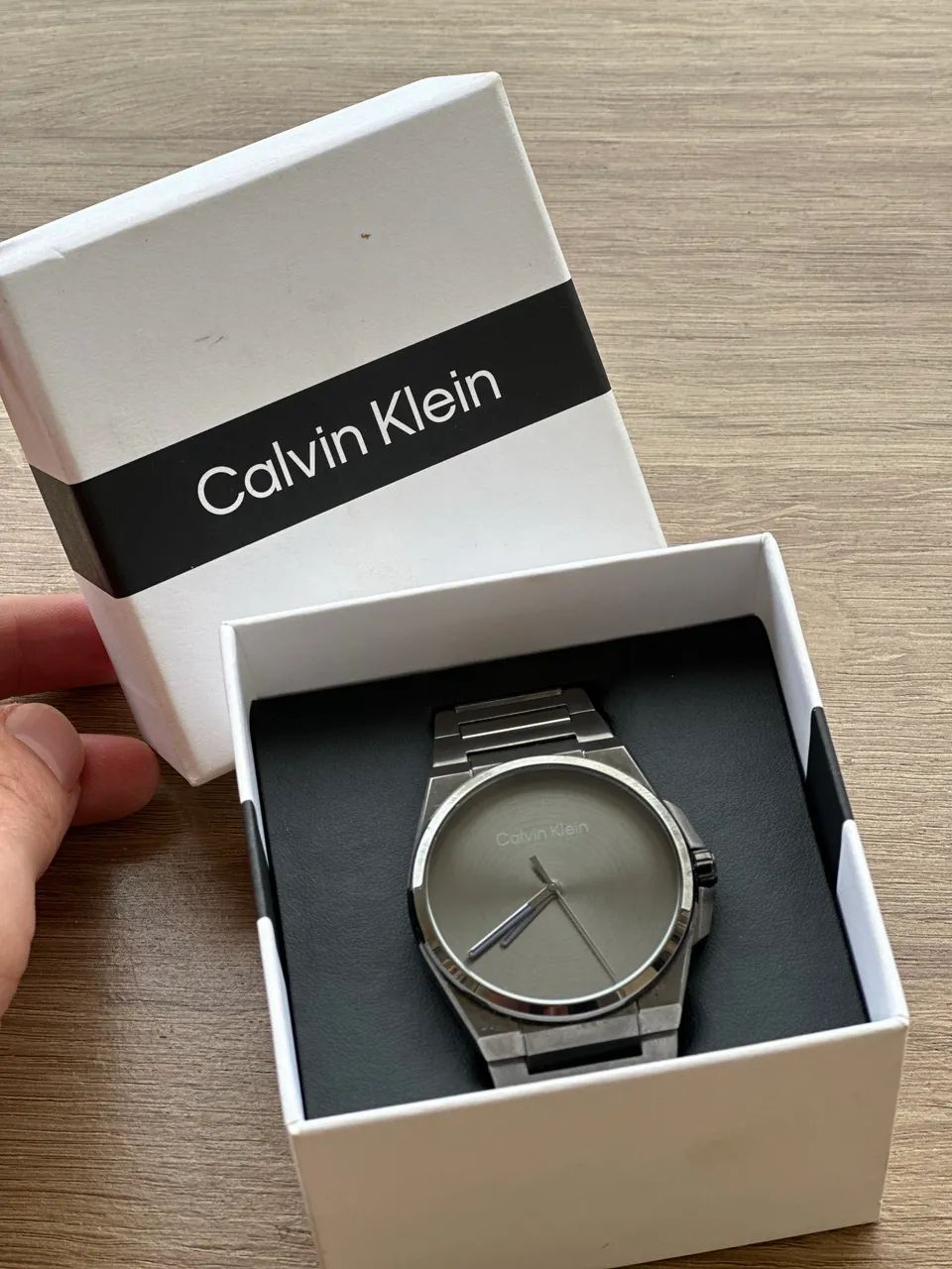 Relógio Calvin Klein Metaminimal Cinza - Foto 4