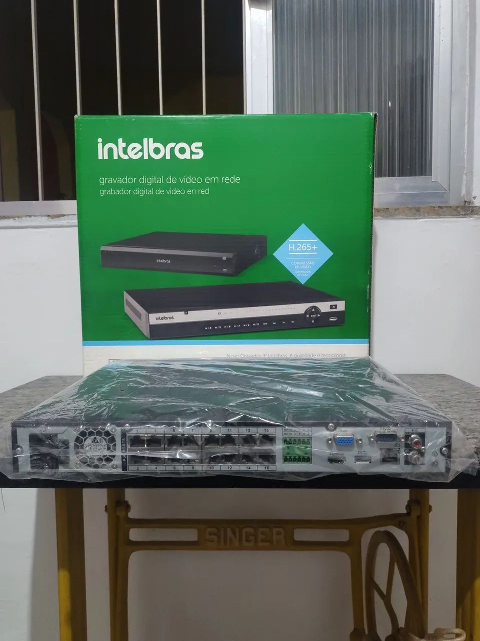 NVR profissional  Intelbrás 4K. - Foto 3