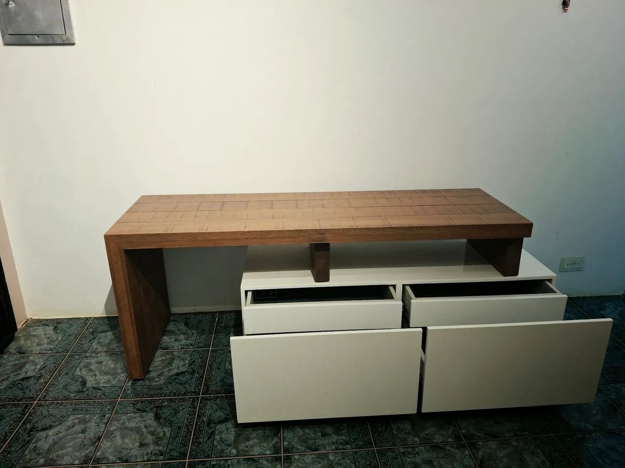Rack De Madeira Maciça 