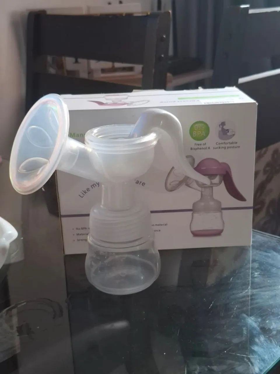 Bomba extratora de leite manual - Foto 2