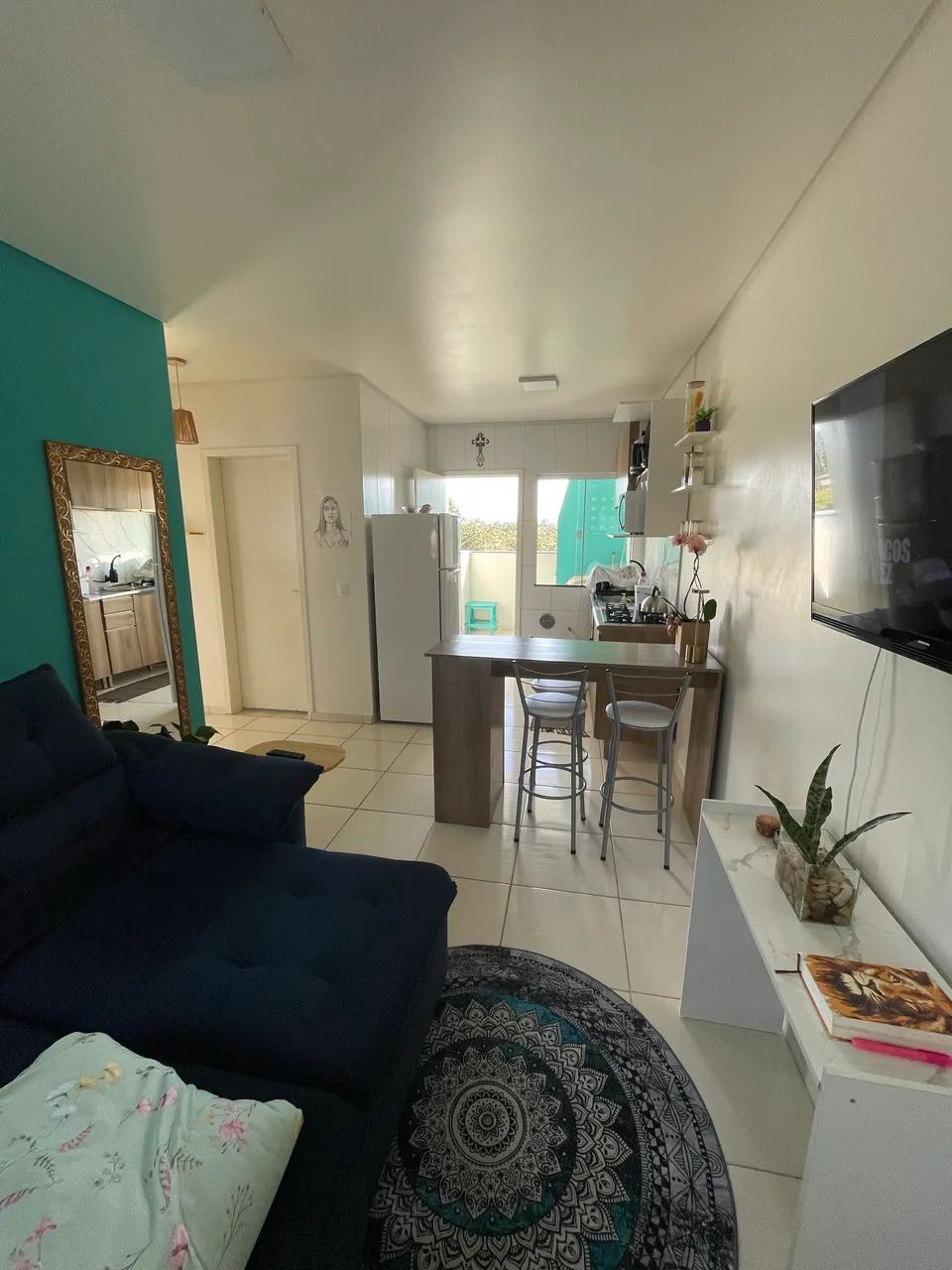 Apartamento com 2 quartos e sacada com churrasqueira  - Foto 5