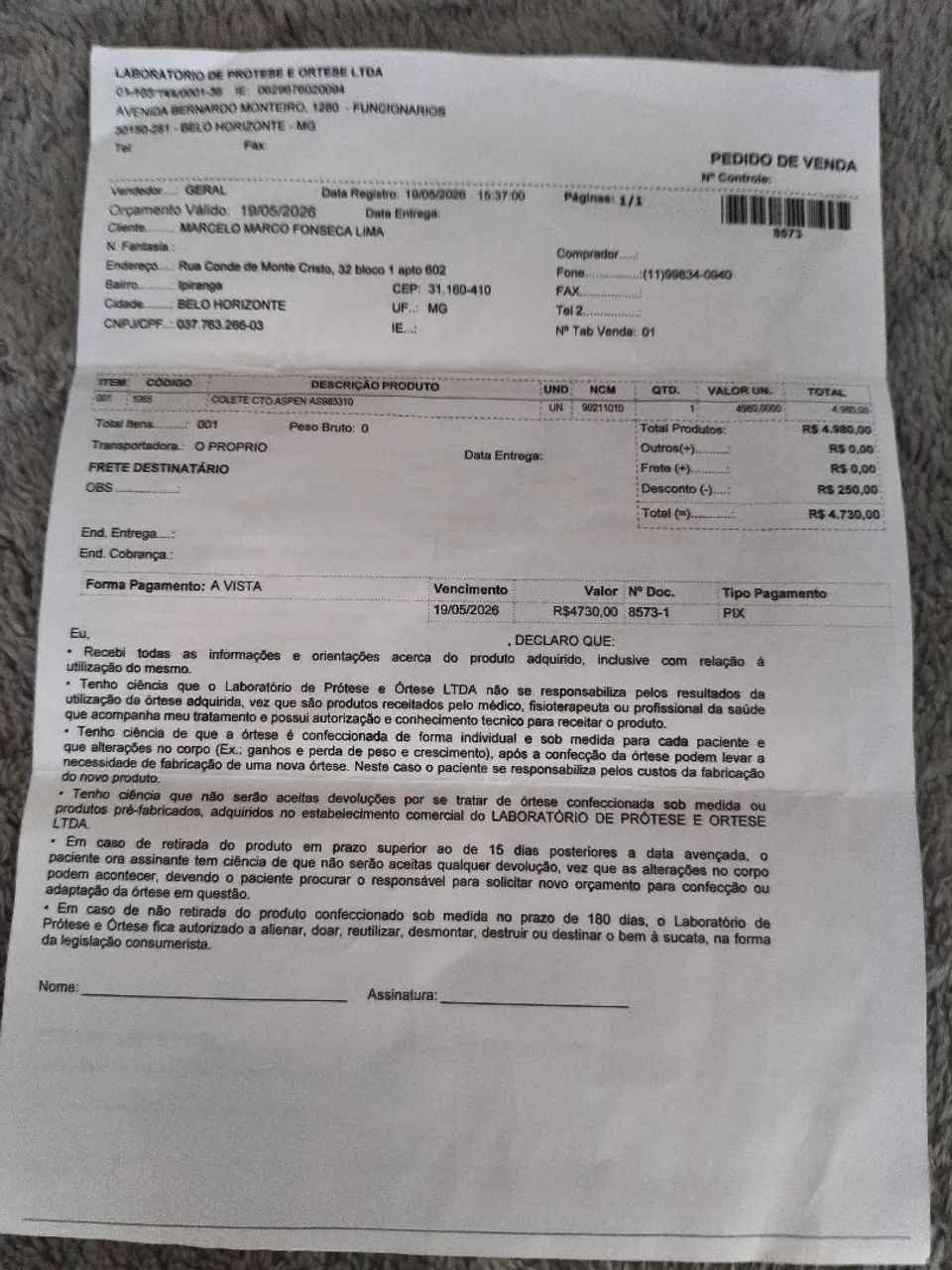 Colete CTO Aspen AS983310 - Foto 5