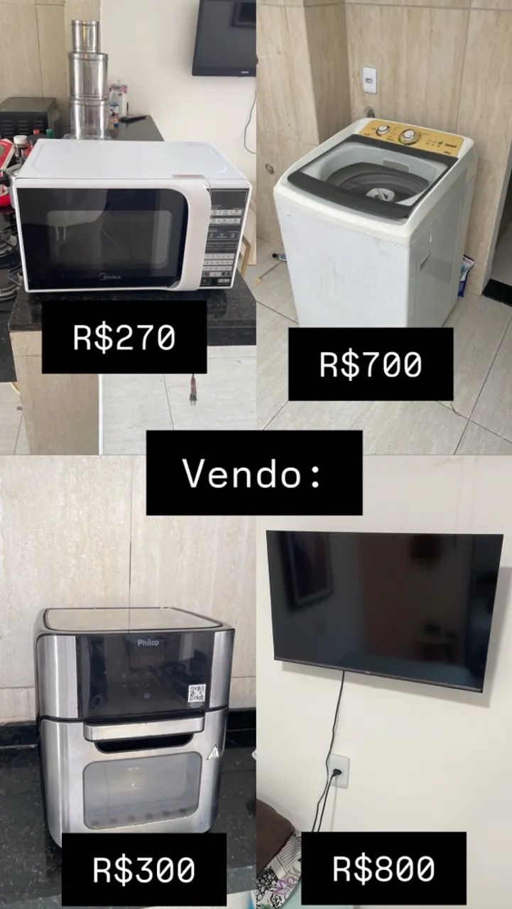 Vendo eletrodomésticos 