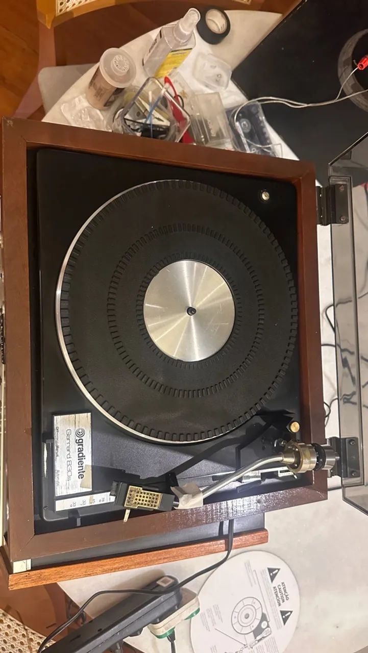 Toca discos Gradiente Garrard 830s - Foto 4