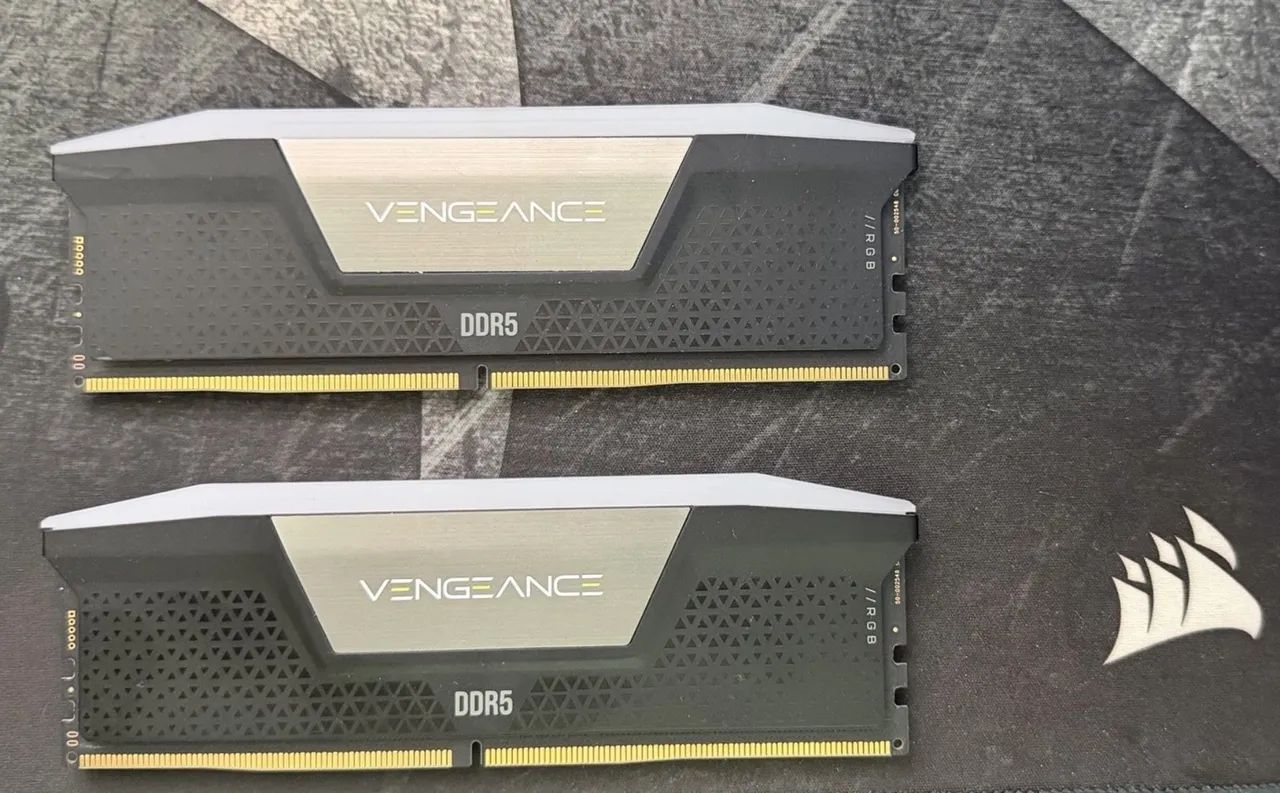 Memória ram DDR5 CORSAIR 32gb (2 x 16gb) VENGEANCE 5600 MHz CL36