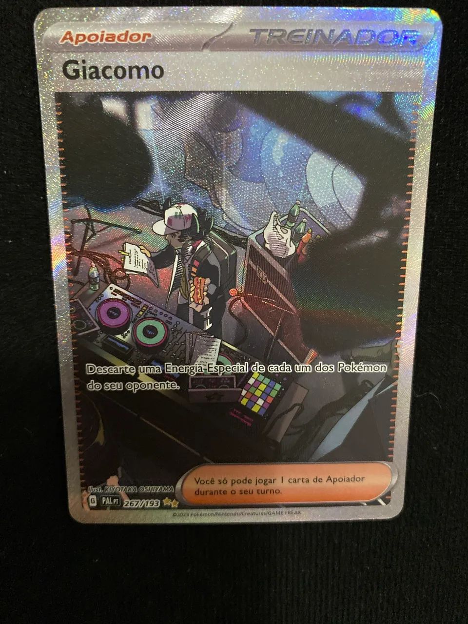Carta Pokémon Giacomo (267/193)