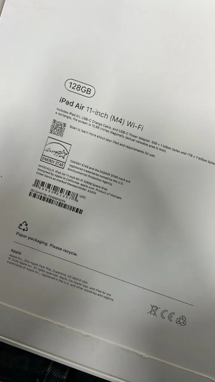 iPad Air 11 M4 (128gb) - Perfeito Estado com Garantia Apple - Foto 4