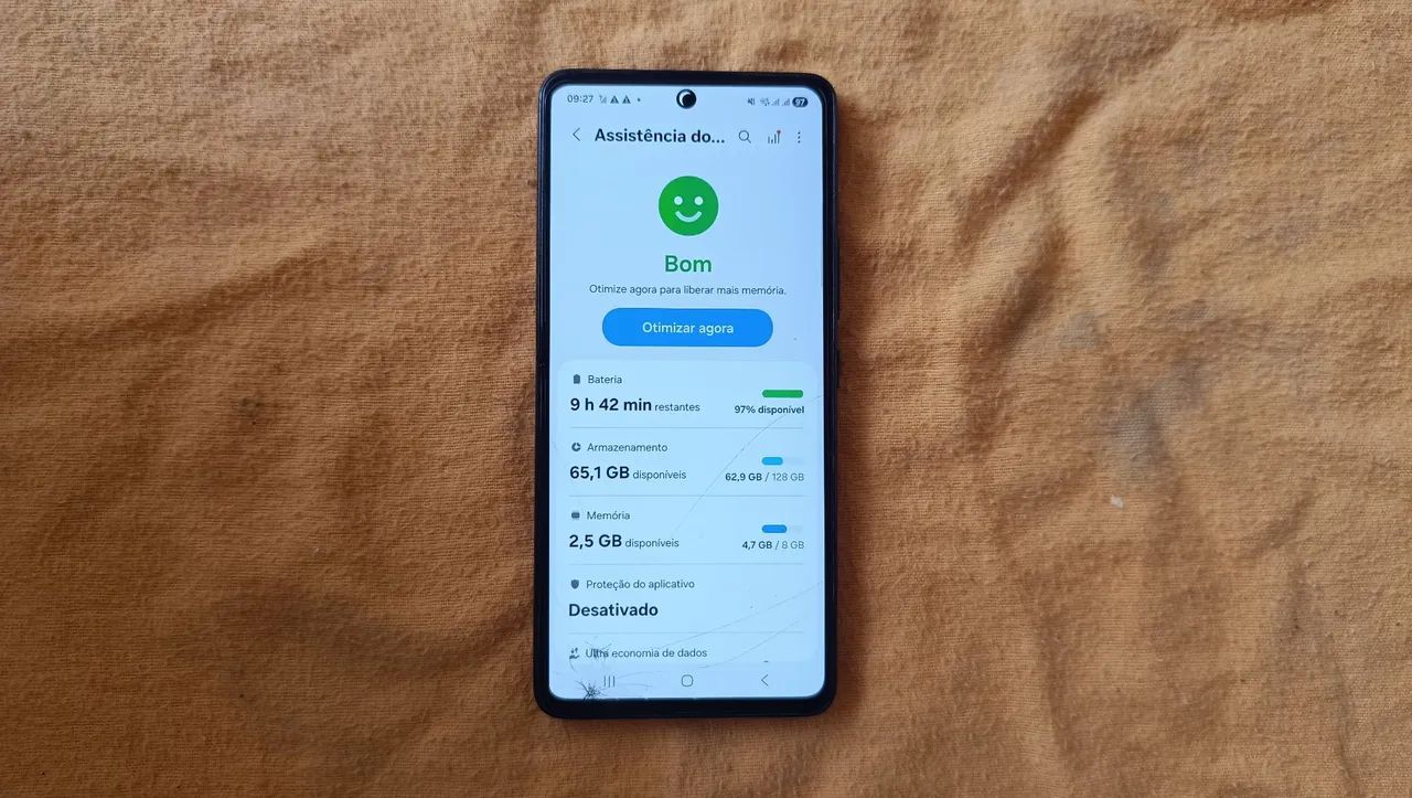 Galaxy A53 Awesome Black Bem Conservado Todo Original - Foto 4