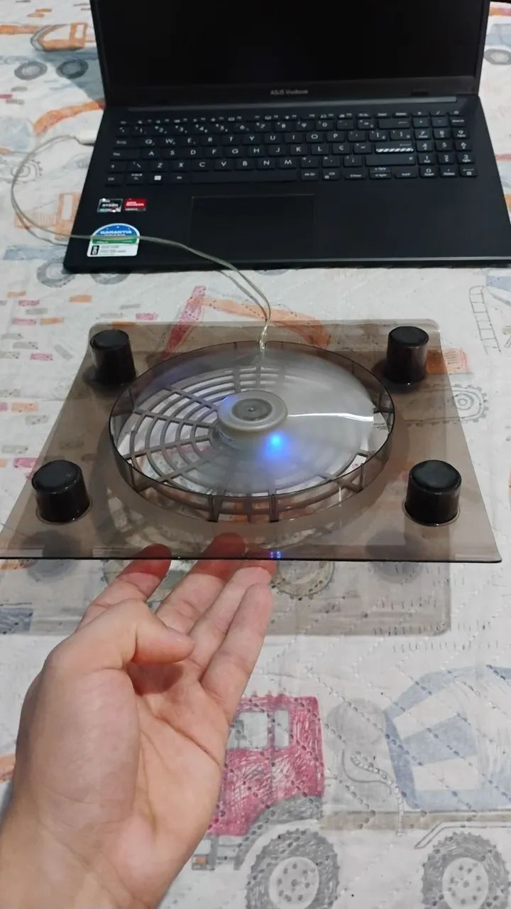 Suporte Base Cooler Maxprint para Notebook - USB - Foto 4