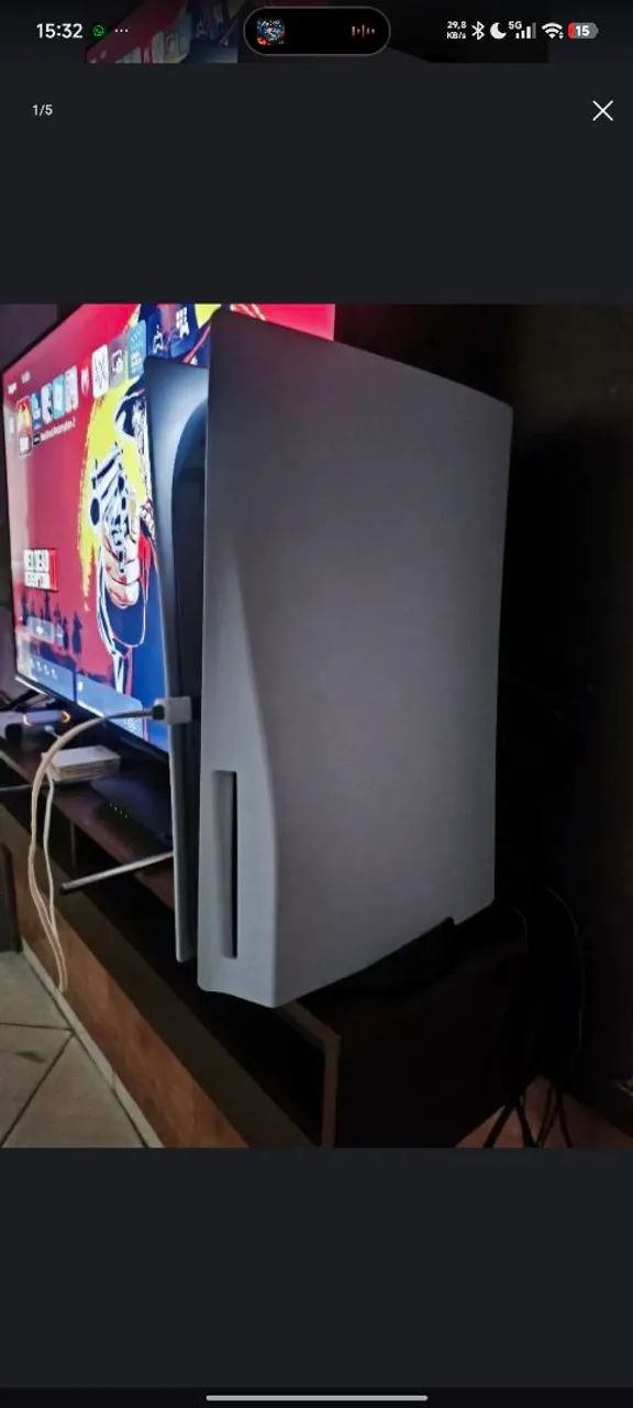 Playstation 5 fat com disco