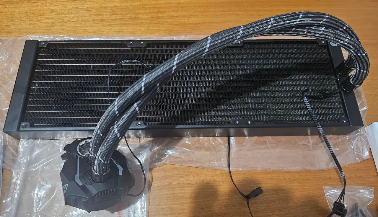 Watercooler Arctic Liquid Freezer Ii 420 Cpu Aio Intel E Amd - Foto 3