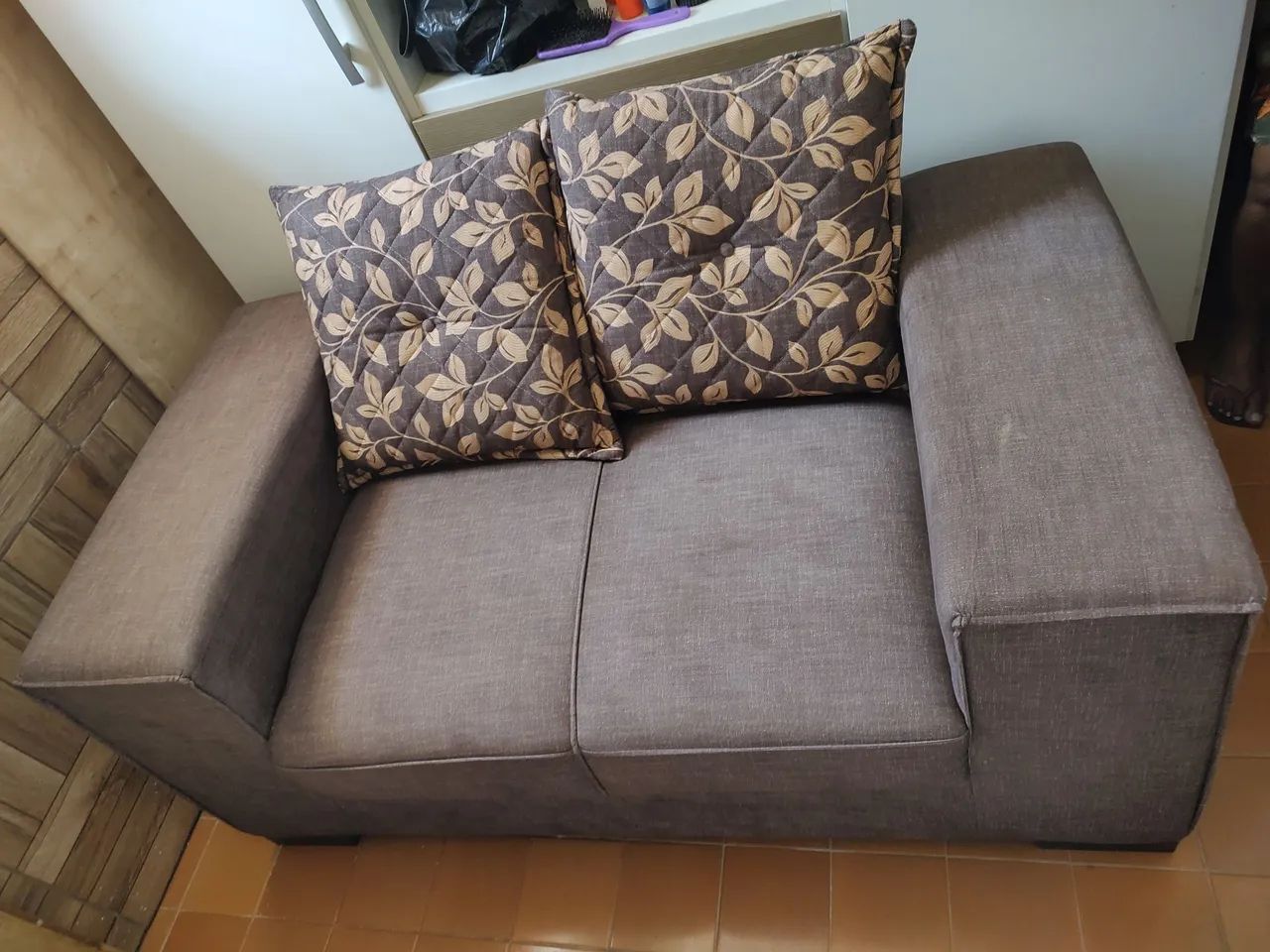 SOFA 02 LUGARES (PERFEITO ESTADO) - Foto 3