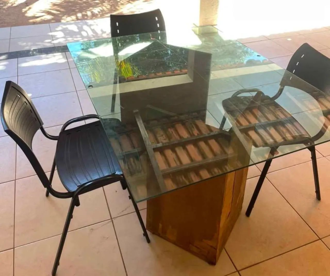 Mesa de vidro  - Foto 2