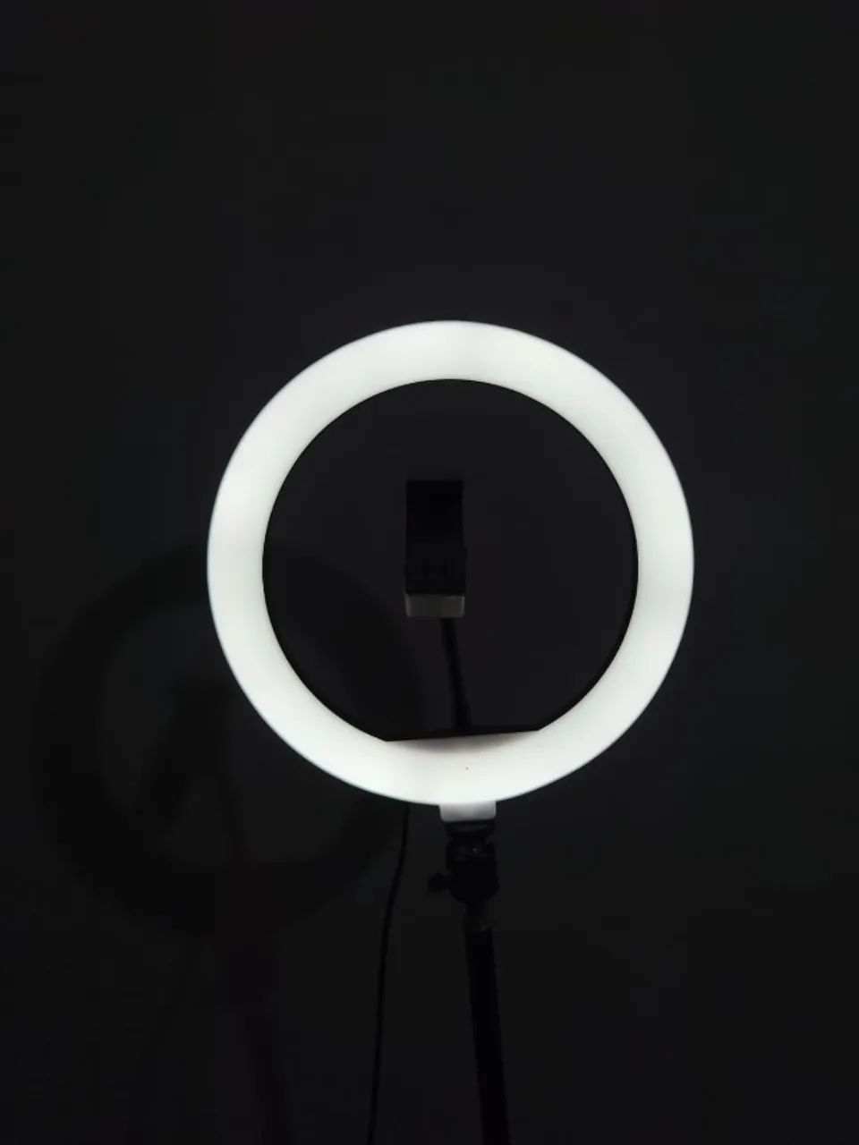 Ring Light B-MAX com Tripé Ajustável e Suporte para Celular - Foto 3