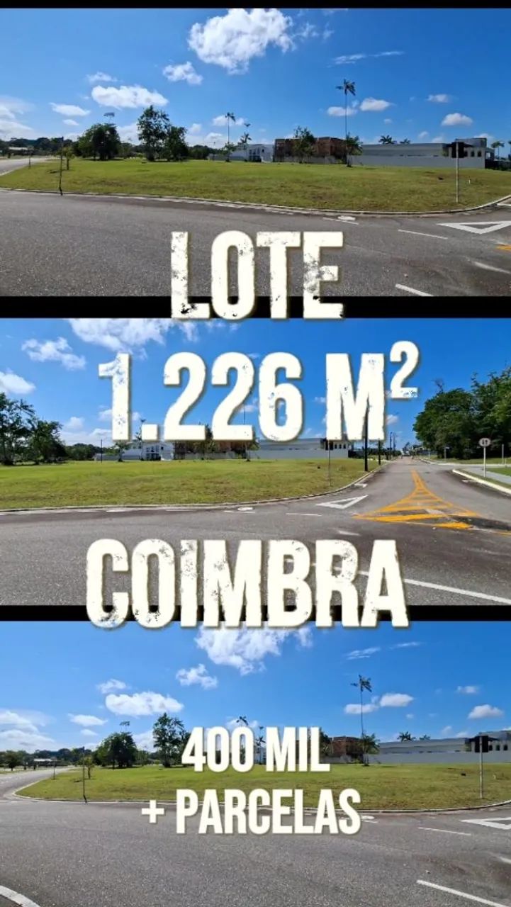 Lotes Jardins Coimbra 1.226m²