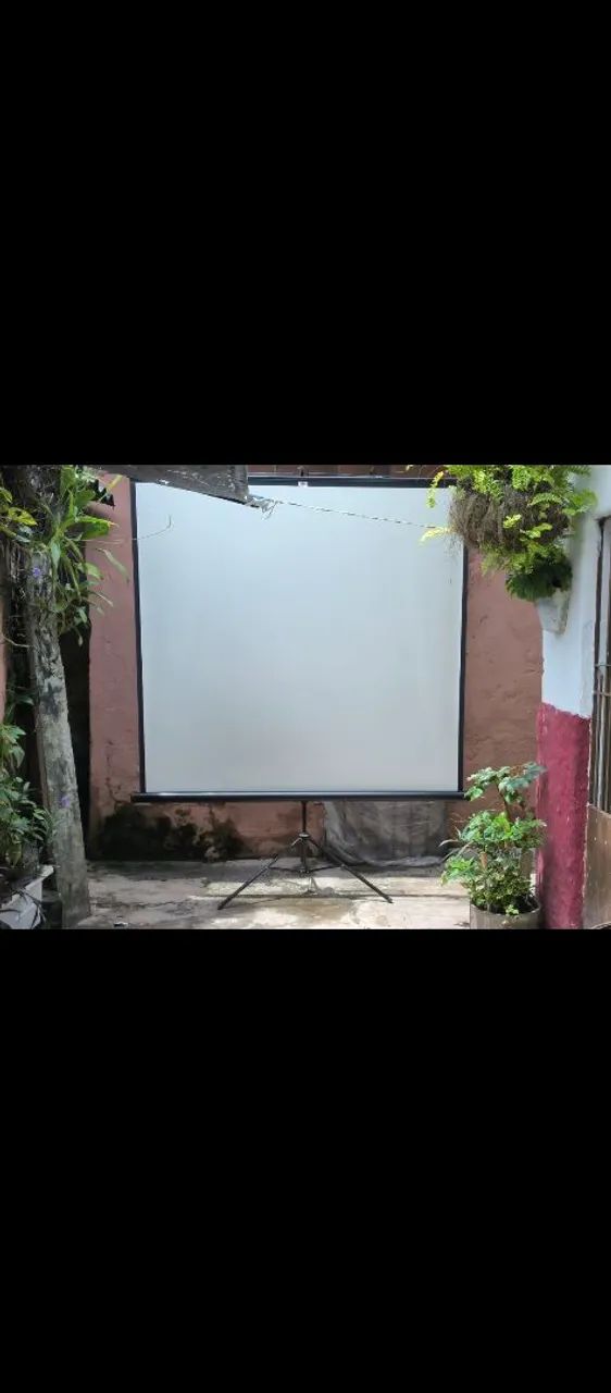Tela de projeção c/ tripé, 3M 120 polegadas - Foto 2