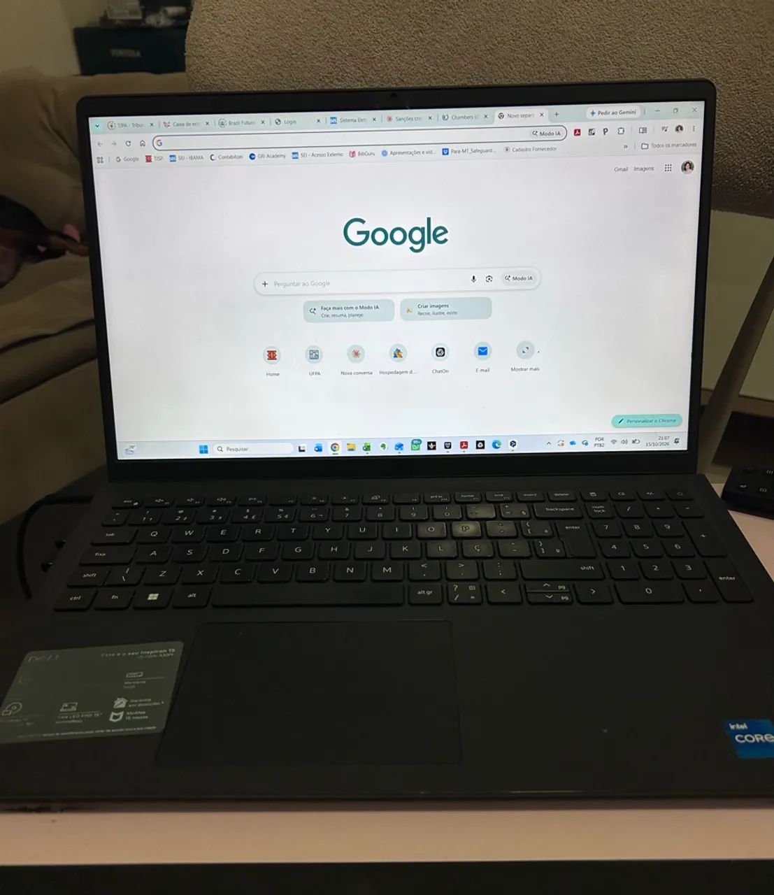 Notebook DELL i5 12ª geração, 16 GB RAM