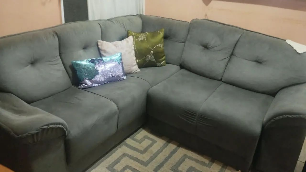 Sofá de canto em bom estado  - Foto 2