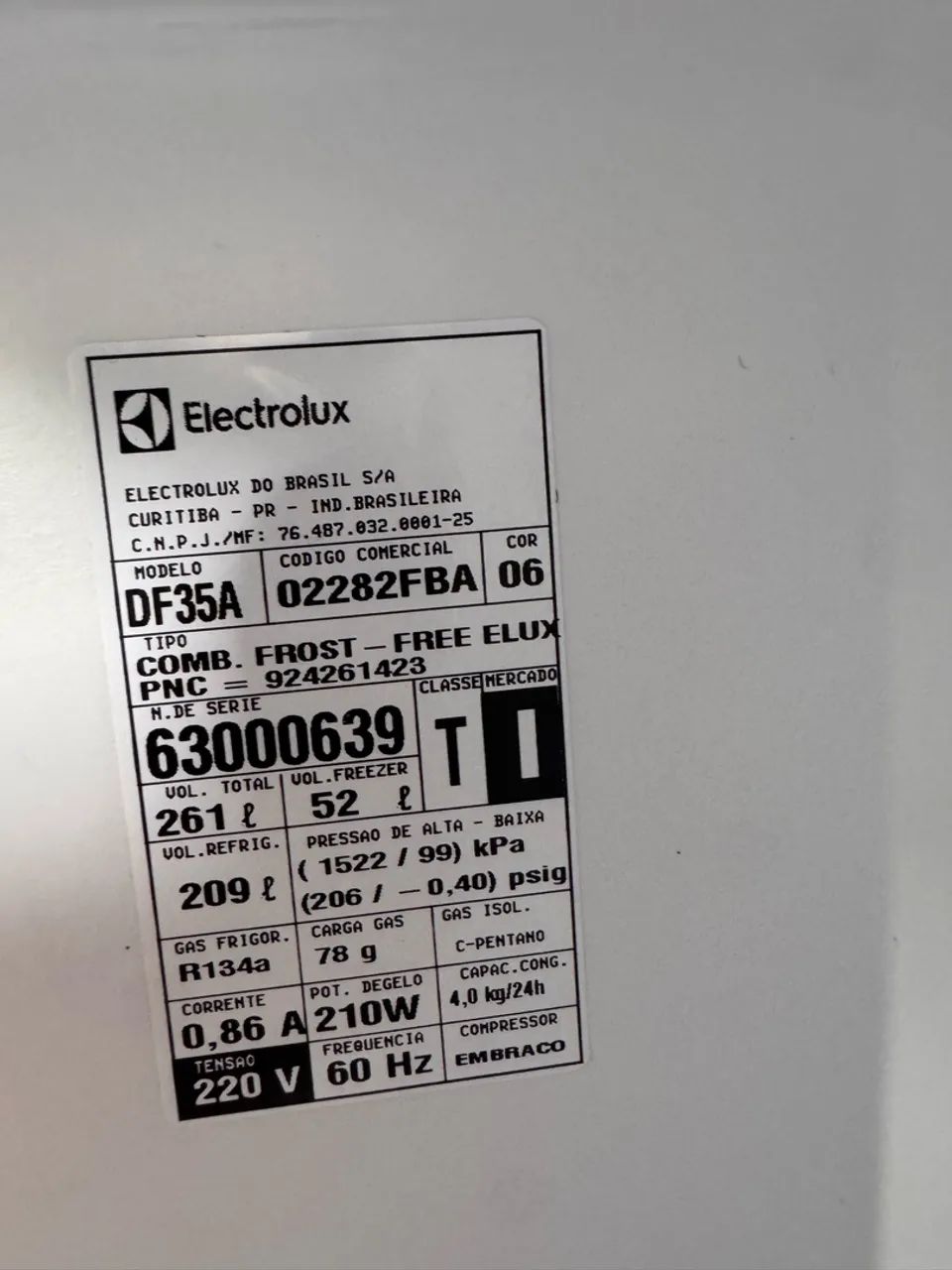 Geladeira Electrolux 261l - Foto 4