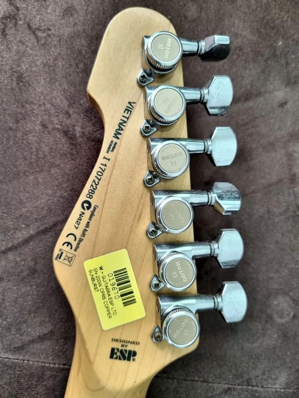 GUITARRA ESP LTD SN 200 - Foto 3