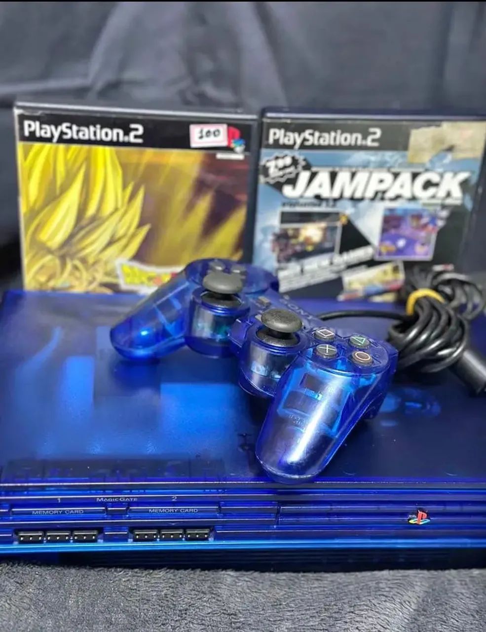 PS2 OCEAN BLUE - Consoles de Vídeo Game - 29 de Julho, Paranaguá
