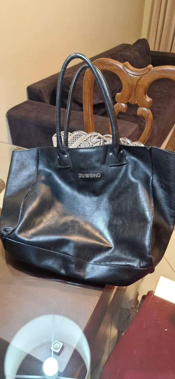 Bolsa couro Marca Dumond - Foto 3