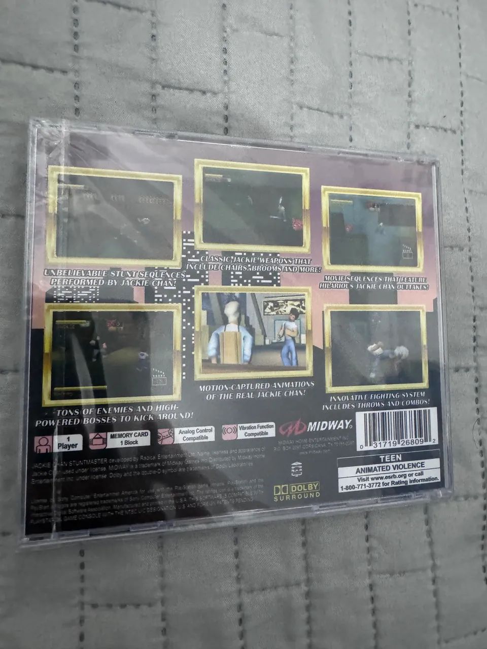 Jackie Chan Stuntmaster PS1 Prensado  - Foto 2