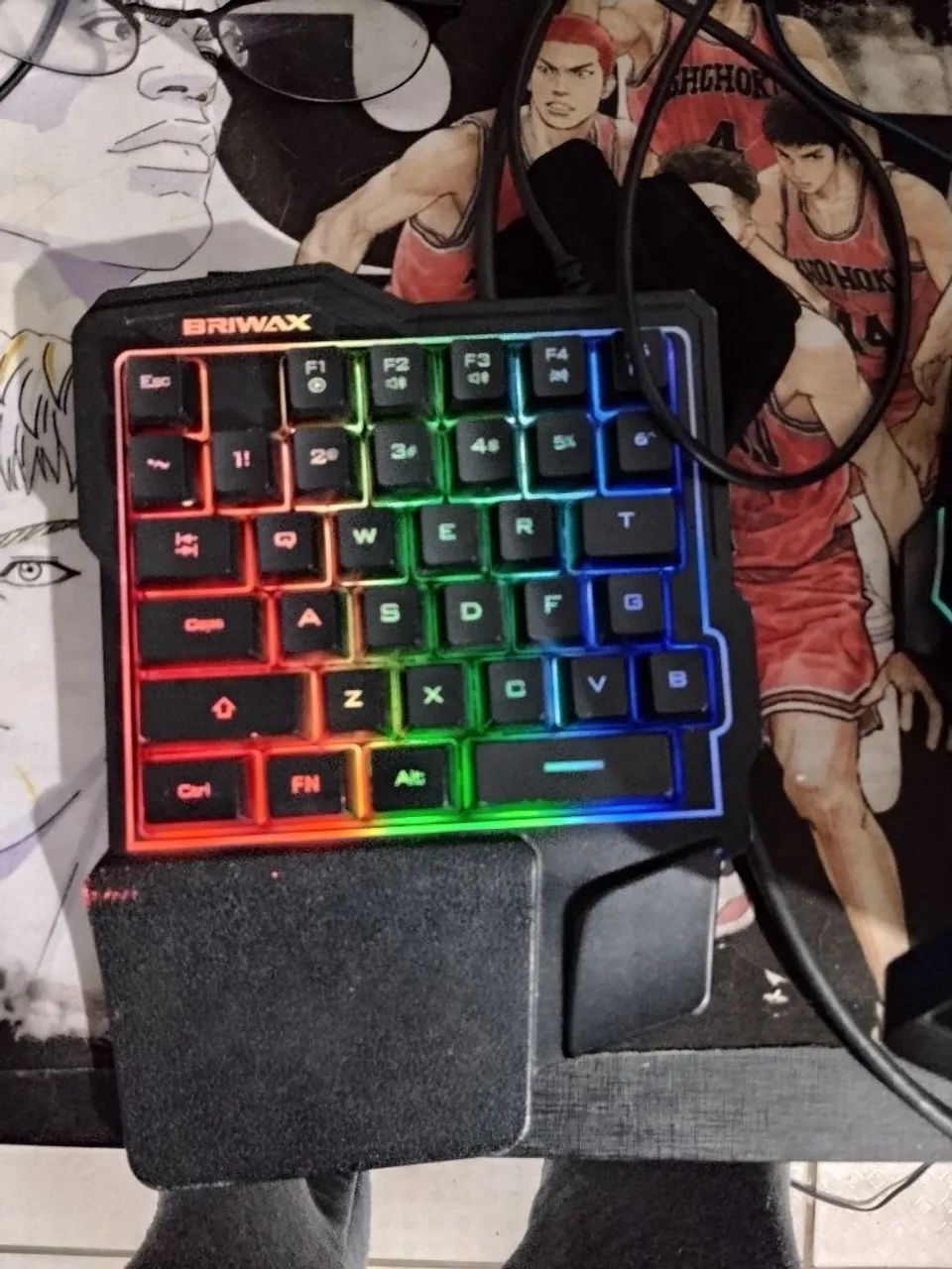 Teclado gamer uma mão - Foto 2